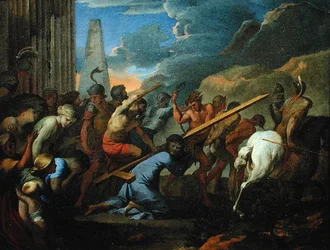 Le portement de croix, vers 1640